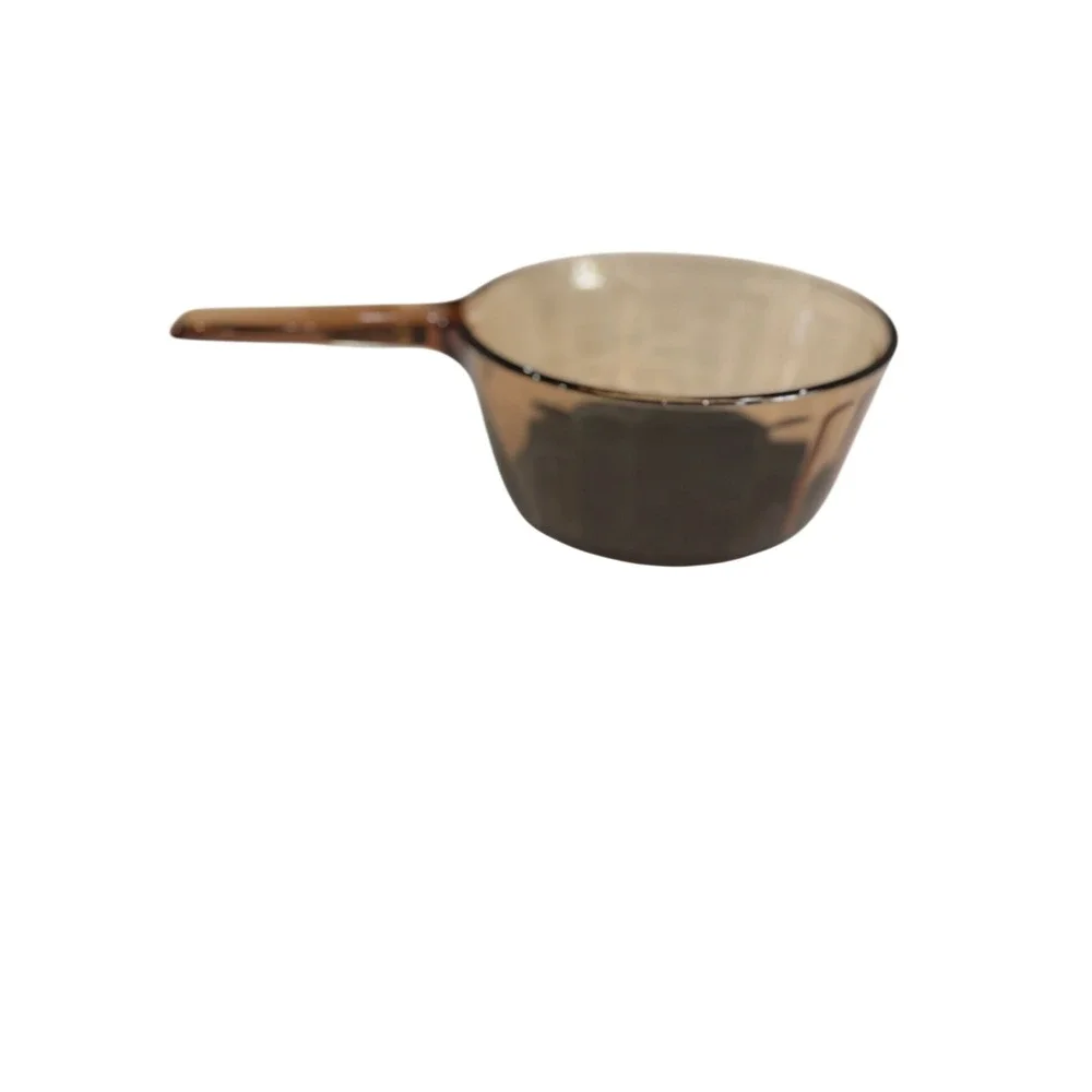 Visions Corning Saucepan Unisex 1.5 L Amber Glass Cookware V-0.5-B USA